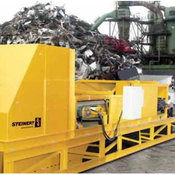 Eddy current separator for non ferrous metals 