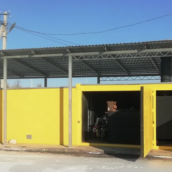 Crematorium in module construction design 