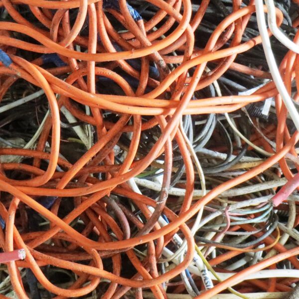 Recovery of copper from cables 