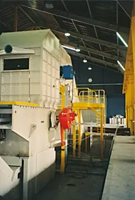 Pre-treatment of infeed material