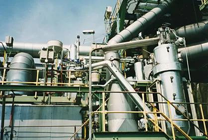 Pyrolysis gas system