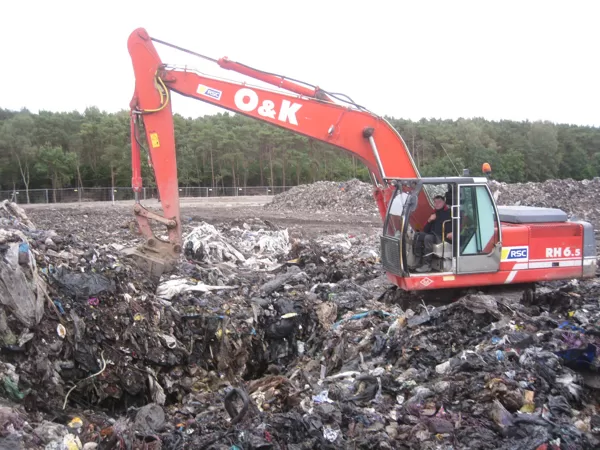 Urban mining on a 60 years old landfill