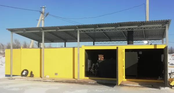 Crematorium in module construction design 