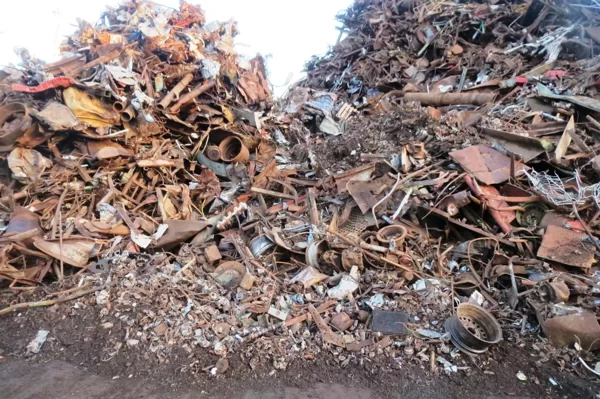 Mixed scrap with fines